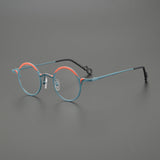 Nardo Titanium Round Glasses Frame