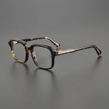 Tansy Vintage Square Acetate Glasses Frame