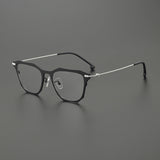 Makolm Square Titanium Glasses Frame