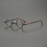 Faer Small Round Acetate Glasses Frame