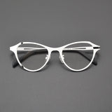 Nanci Cat Eyes Titanium Glasses Frame