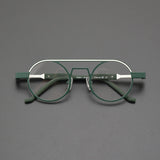 Naldo Pilot Titanium Glasses Frame