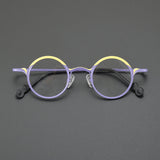 Nardo Titanium Round Glasses Frame