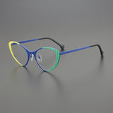 Ranya Cat Eyes Titanium Glasses Frame