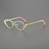 Raine Cat Eyes Titanium Glasses Frame