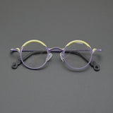 Nardo Titanium Round Glasses Frame