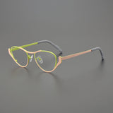 Raine Cat Eyes Titanium Glasses Frame