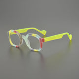 Goldy Retro Acetate Glasses Frame