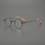 Nardo Titanium Round Glasses Frame