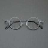 Nardo Titanium Round Glasses Frame