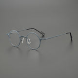 Nardo Titanium Round Glasses Frame