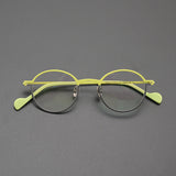 Kellen Round Titanium Glasses Frame