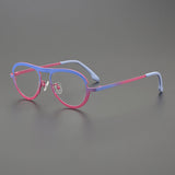 Faraj Pilot Titanium Glasses Frame