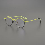 Kellen Round Titanium Glasses Frame