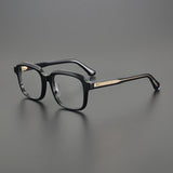 Tansy Vintage Square Acetate Glasses Frame