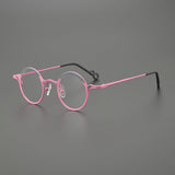 Nardo Titanium Round Glasses Frame