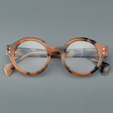 Ricci Retro Round Acetate Optical Frame