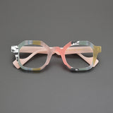 Goldy Retro Acetate Glasses Frame