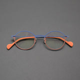 Kellen Round Titanium Glasses Frame