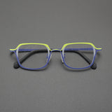 Bebe Square Titanium Glasses Frame