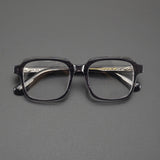 Tansy Vintage Square Acetate Glasses Frame