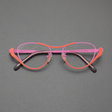 Raine Cat Eyes Titanium Glasses Frame