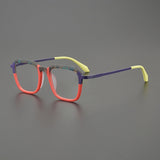 Nerhim Square Titanium Glasses Frame