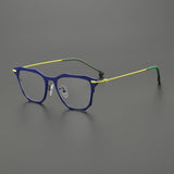 Makolm Square Titanium Glasses Frame