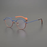 Kellen Round Titanium Glasses Frame