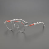 Naldo Pilot Titanium Glasses Frame