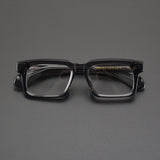 Ricardo Retro Rectangle Acetate Glasses Frame