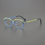 Bebe Square Titanium Glasses Frame