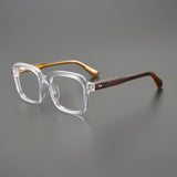 Tansy Vintage Square Acetate Glasses Frame