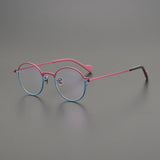 Kellen Round Titanium Glasses Frame