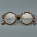 Ricci Retro Round Acetate Optical Frame