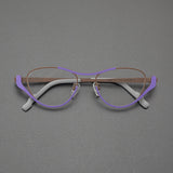 Raine Cat Eyes Titanium Glasses Frame