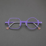 Jun Retro Titanium Glasses Frame