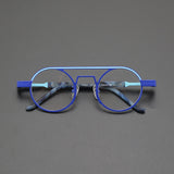 Naldo Pilot Titanium Glasses Frame