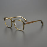 Tansy Vintage Square Acetate Glasses Frame