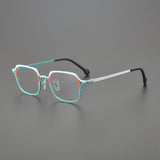 Bebe Square Titanium Glasses Frame