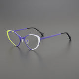 Ranya Cat Eyes Titanium Glasses Frame