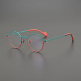 Kellen Round Titanium Glasses Frame