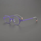 Jun Retro Titanium Glasses Frame