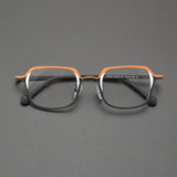 Bebe Square Titanium Glasses Frame