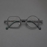 Jun Retro Titanium Glasses Frame