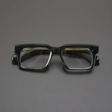 Ricardo Retro Rectangle Acetate Glasses Frame