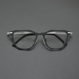 Makolm Square Titanium Glasses Frame