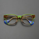 Jacy Retro Rectangle Glasses Frame