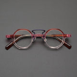 Sanjurjo Vintage Acetate Splicing Glasses Frame