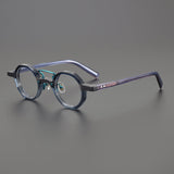 Sanjurjo Vintage Acetate Splicing Glasses Frame